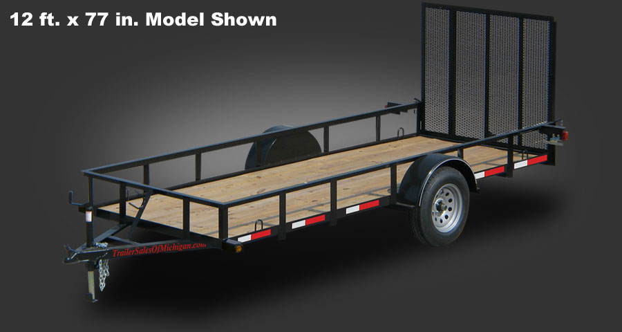 2990 GVWR 10 ft x 60 inch Utility Trailer